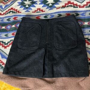 Vintage GAP wool mini skirt